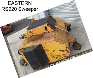 EASTERN RS220 Sweeper