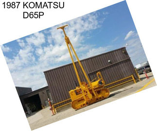 1987 KOMATSU D65P