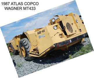 1987 ATLAS COPCO WAGNER MT433