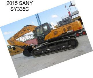 2015 SANY SY335C