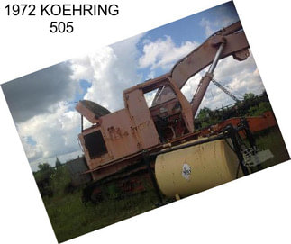 1972 KOEHRING 505