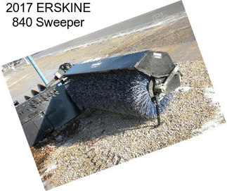2017 ERSKINE 840 Sweeper