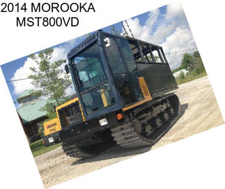 2014 MOROOKA MST800VD