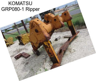KOMATSU GRP080-1 Ripper