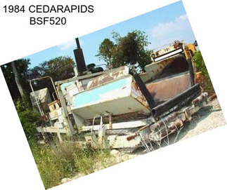 1984 CEDARAPIDS BSF520