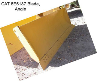CAT 8E5187 Blade, Angle