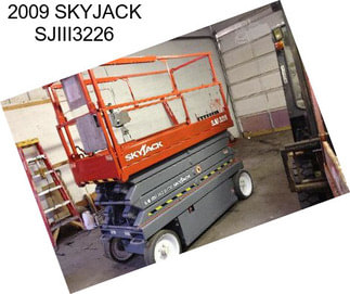 2009 SKYJACK SJIII3226