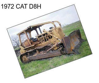 1972 CAT D8H