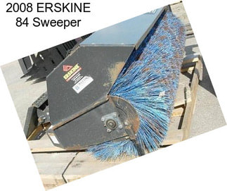 2008 ERSKINE 84 Sweeper
