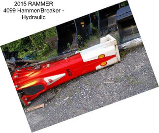 2015 RAMMER 4099 Hammer/Breaker - Hydraulic