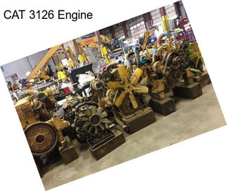 CAT 3126 Engine