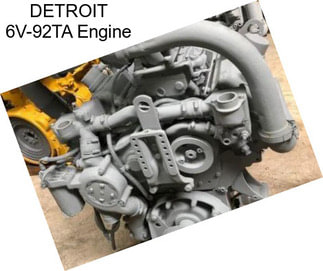 DETROIT 6V-92TA Engine