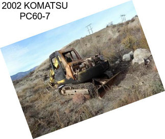 2002 KOMATSU PC60-7