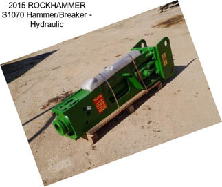 2015 ROCKHAMMER S1070 Hammer/Breaker - Hydraulic