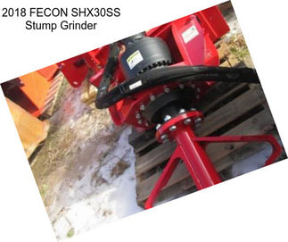 2018 FECON SHX30SS Stump Grinder