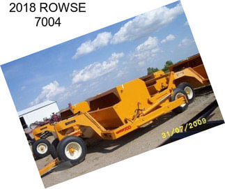 2018 ROWSE 7004