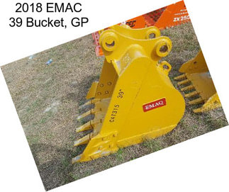 2018 EMAC 39 Bucket, GP