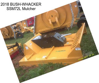 2018 BUSH-WHACKER SSM72L Mulcher