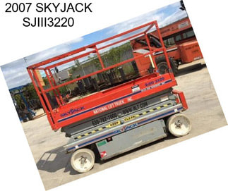 2007 SKYJACK SJIII3220