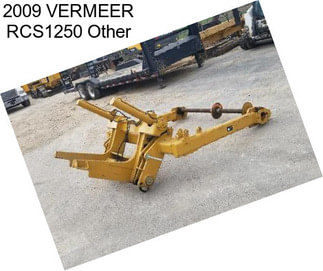 2009 VERMEER RCS1250 Other