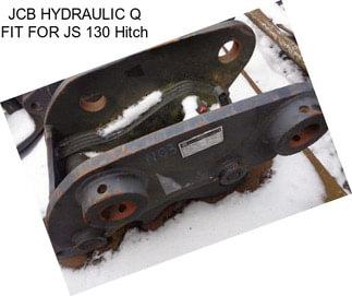 JCB HYDRAULIC Q FIT FOR JS 130 Hitch