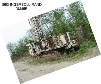 1993 INGERSOLL-RAND DM45E