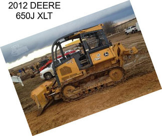 2012 DEERE 650J XLT