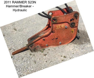 2011 RAMMER S23N Hammer/Breaker - Hydraulic