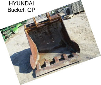 HYUNDAI Bucket, GP