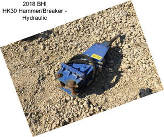 2018 BHI HK30 Hammer/Breaker - Hydraulic