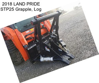 2018 LAND PRIDE STP25 Grapple, Log