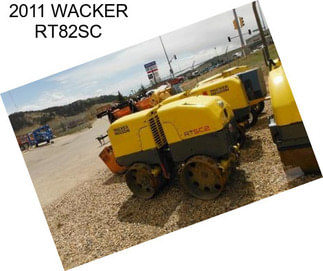 2011 WACKER RT82SC