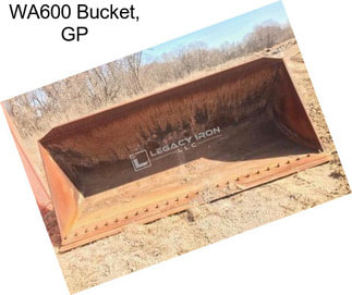 WA600 Bucket, GP