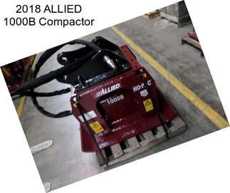 2018 ALLIED 1000B Compactor