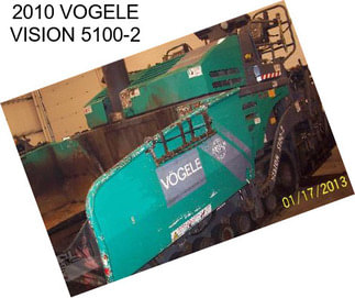 2010 VOGELE VISION 5100-2