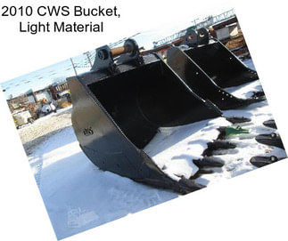 2010 CWS Bucket, Light Material