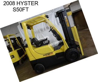 2008 HYSTER S50FT
