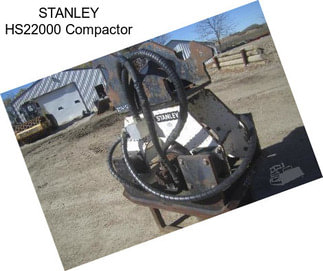 STANLEY HS22000 Compactor