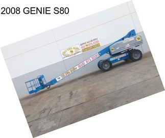 2008 GENIE S80