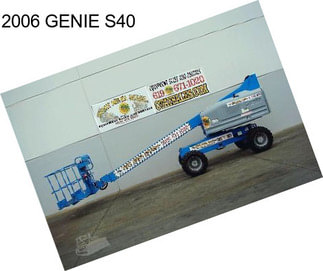 2006 GENIE S40