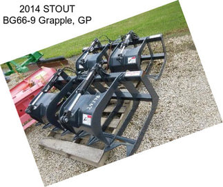 2014 STOUT BG66-9 Grapple, GP