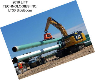 2018 LIFT TECHNOLOGIES INC. LT36 SideBoom