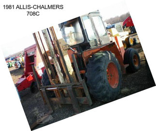 1981 ALLIS-CHALMERS 708C