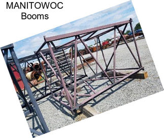 MANITOWOC Booms