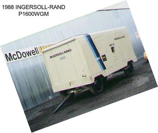 1988 INGERSOLL-RAND P1600WGM