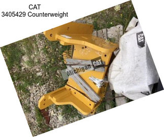 CAT 3405429 Counterweight