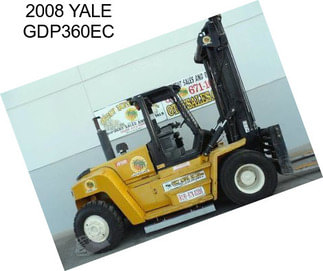 2008 YALE GDP360EC