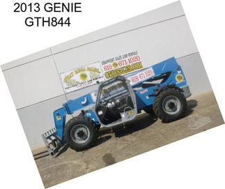 2013 GENIE GTH844