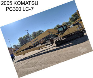 2005 KOMATSU PC300 LC-7