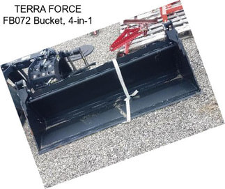 TERRA FORCE FB072 Bucket, 4-in-1